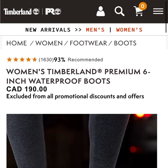 Womens waterproof timberland boots size 8 - Picture 3 of 7